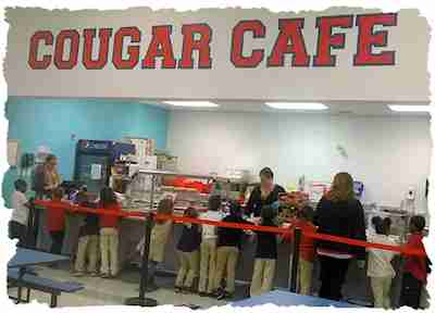 Cougar Cafe  Campus Community School’s nutrition program